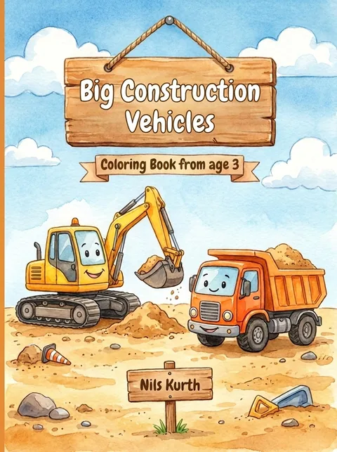 Cover: Big Construction Vehicles