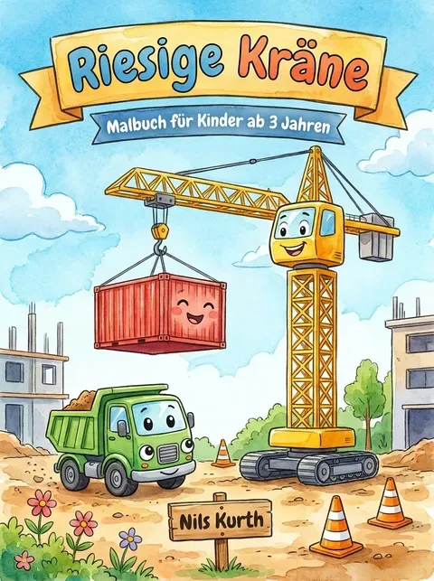 Cover: Riesige Kräne