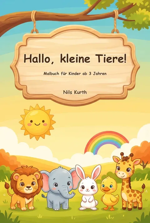 Cover: Hallo, kleine Tiere!